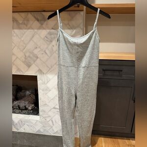 Aritzia Light Gray Jumpsuit Romper
